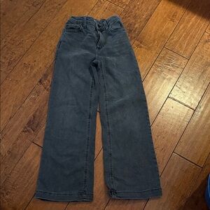 SO Girls Wide Leg Jeans - black/gray